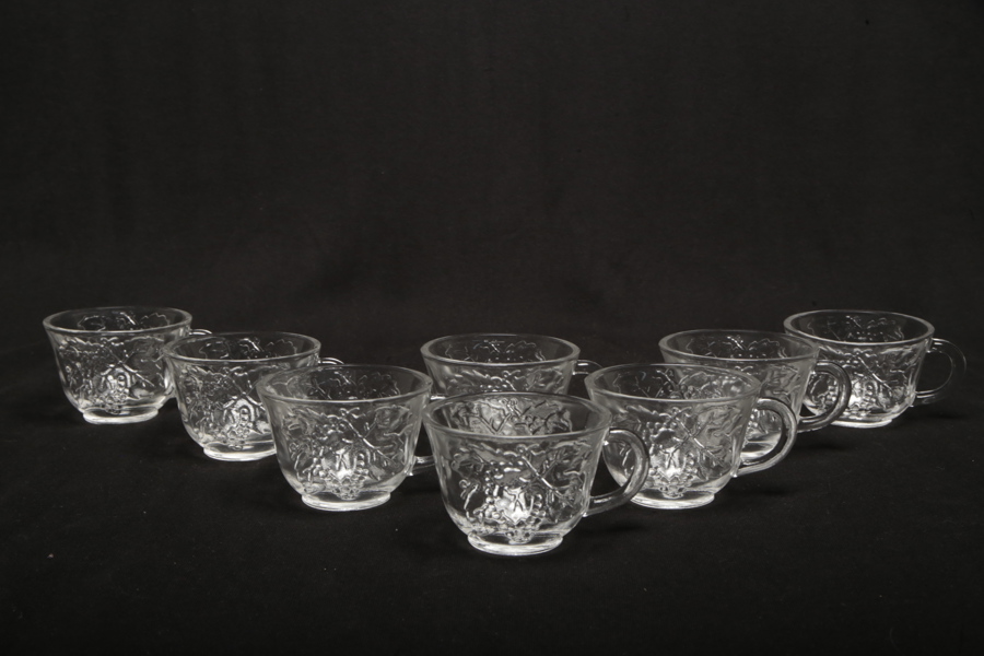 Glöggmuggar i glas, 8st 