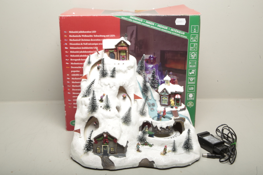 Mekanisk Juldekoration "Konst Smide"