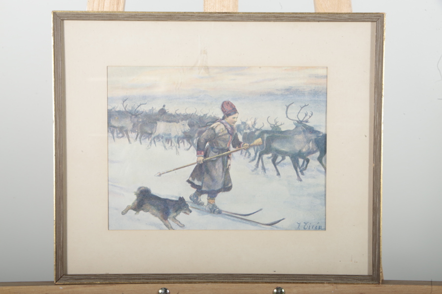 Karl Tiren, Färgtryck 