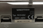 Radio/CD-spelare/Kassett- "United" 