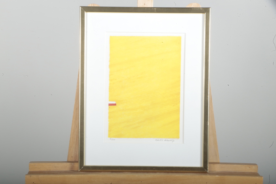 Bertil Almlöf, Färglitografi, Signerad N:o 16/180