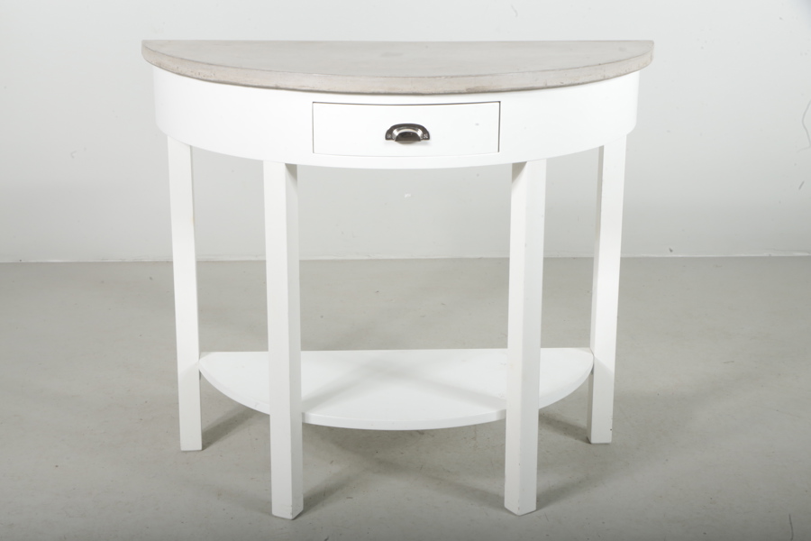 Halvmåne-Konsolbord, modern