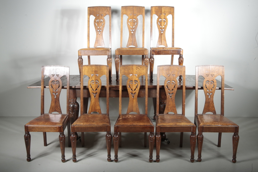 Matgrupp i ek, 1900-talets första hälft