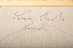 Sven-Erik Lund, Olja på duk, Signerad