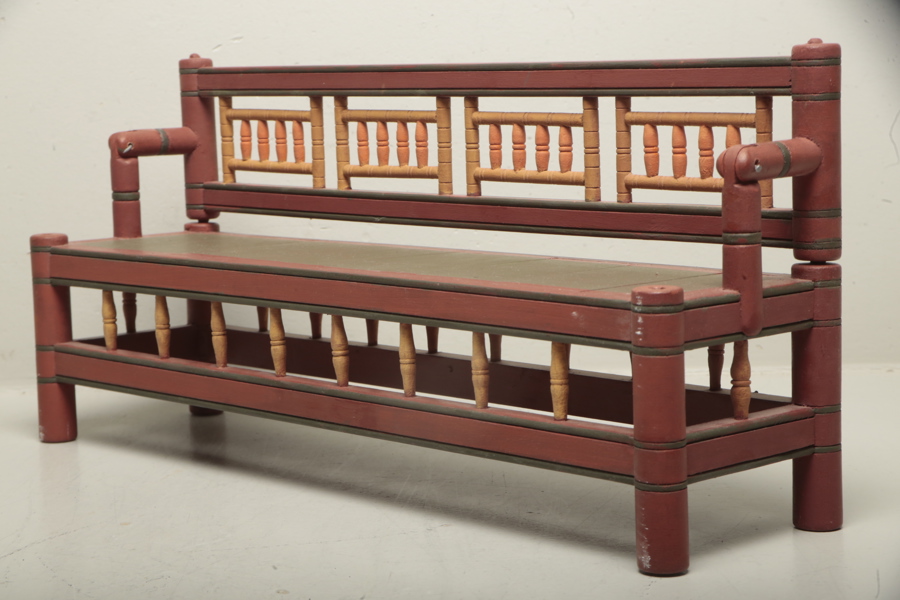 Tage Jonsson, Trönö-Hälsingland, Miniatyr "Vändbänk"