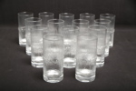 Iittala glas- "Niva", 14st, Design: Tapio Wirkkala 