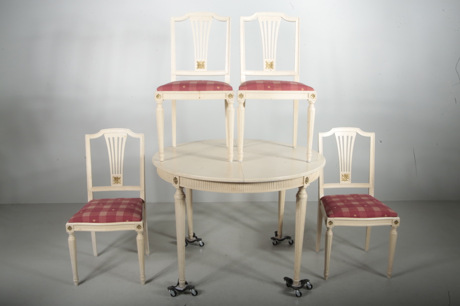 Matgrupp, Gustaviansk-stil, 1900-tal