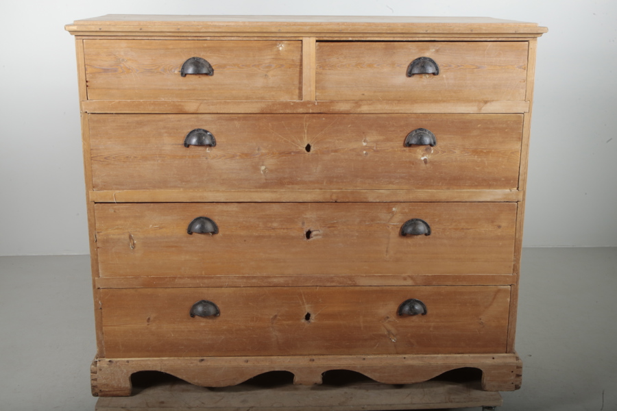 Byrå, 1800-tals, Allmoge