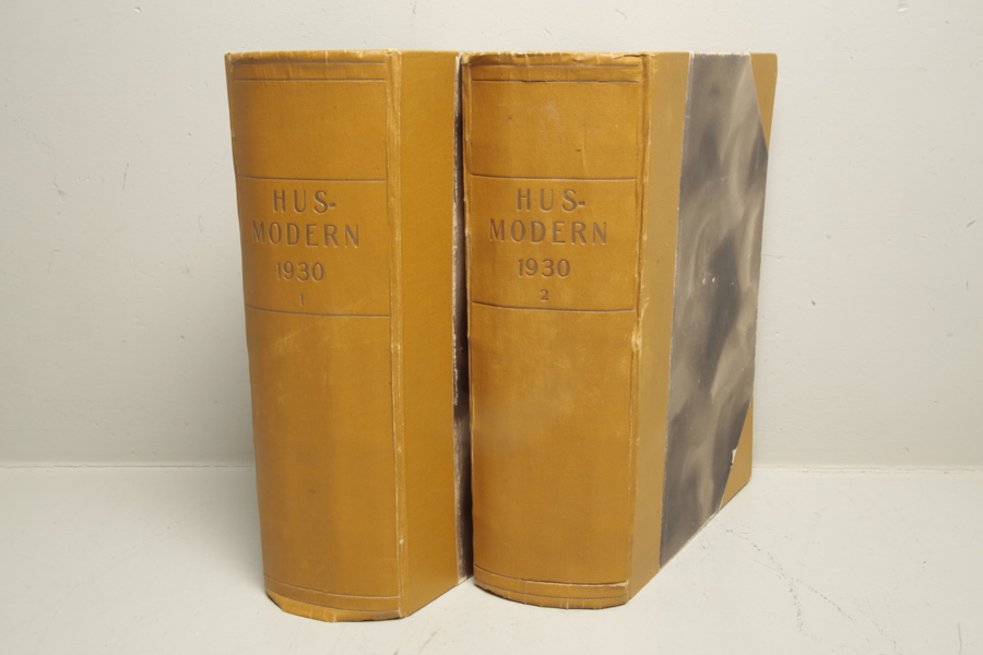 Tidskrifter, Husmodern 1930- Inbuden Del 1 & 2