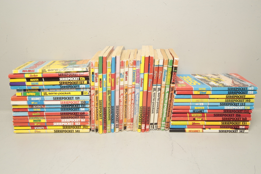 Pocketböcker, parti diverse