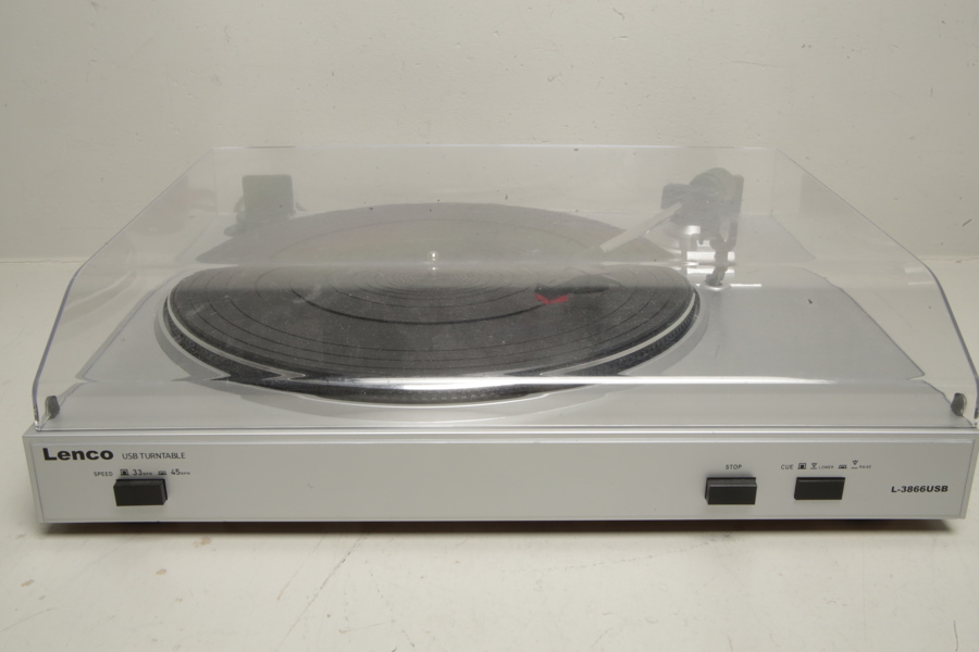 Lenco-Skivspelare L-386 USB