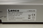 Lenco-Skivspelare L-386 USB