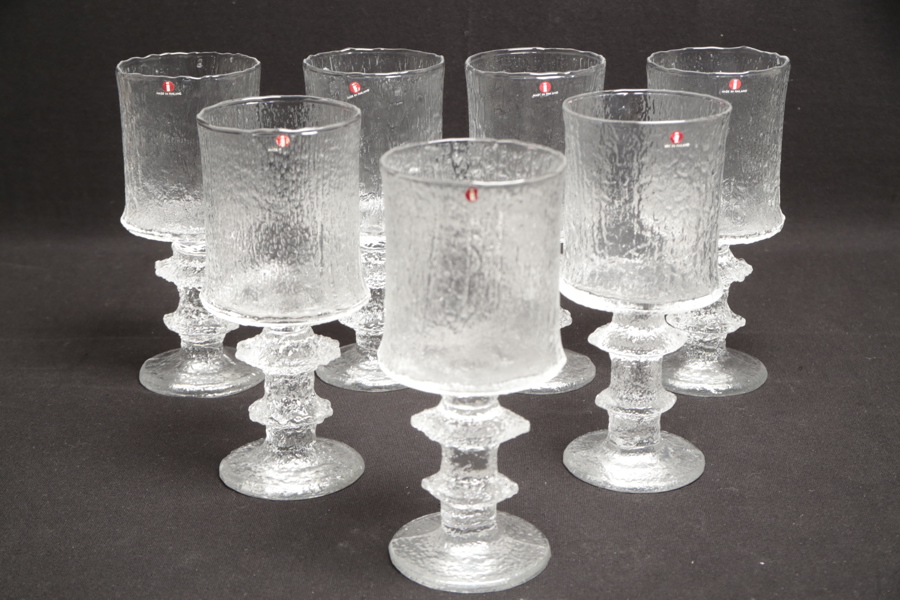 Iittala glas, "Senator"- Timo Sarpaneva, 7st 