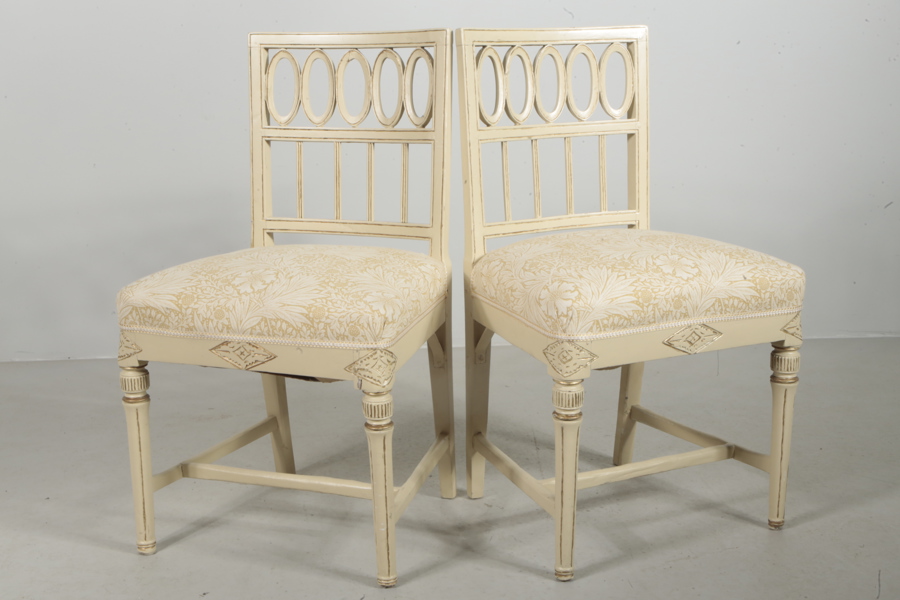 Stolar, 1-par, Sengustavianska, 1800-tal 