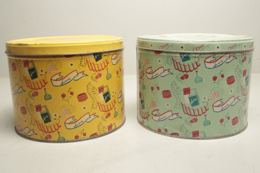 Plåtburkar- Svea Choklad, 2st