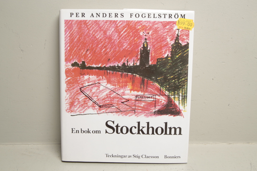 Bok, "Per Anders Fogelström- En bok om Stockholm"