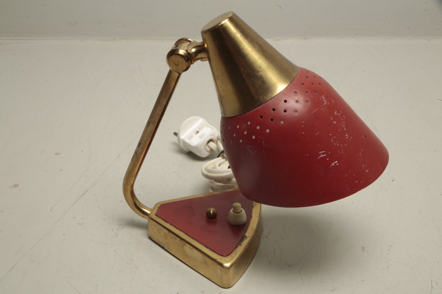 Vägglampa, 1940/1950-tal, ÖBÅ N:o 6008