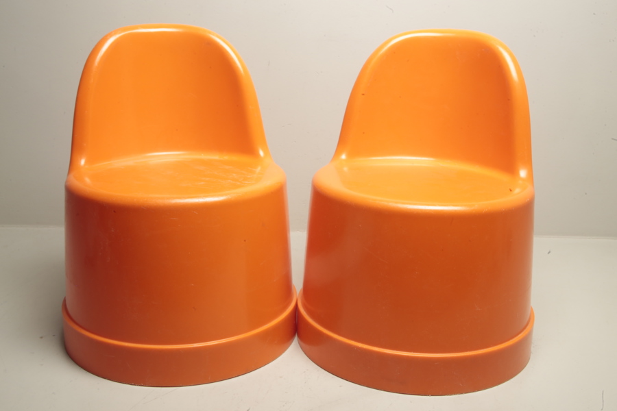 Barnstolar, 1-par, 1970/1980-tal, Retro, Perstorp 