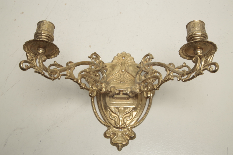 Väggljusstake, 1900-tal 