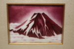 Tavla, Japansk konst , Motiv: Berget Fuji