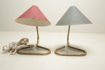 Bordslampor/Vägglampor, 2st- Erik Wärnå
