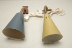 Vägglampor, 2st, 1940/1950-tal 
