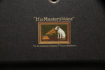 Resegrammofon, 1800/1900-tal, "His Masters Voice"