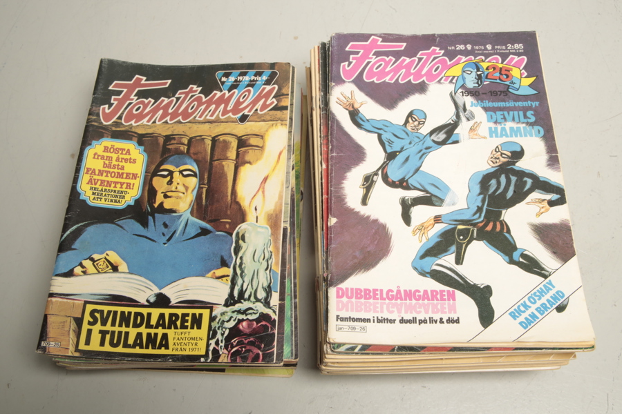 Serietidningar- Fantomen 