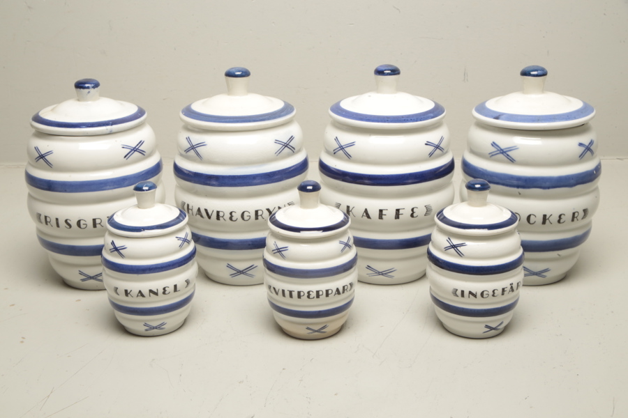 Gefle, Kryddservis, 7-Delar