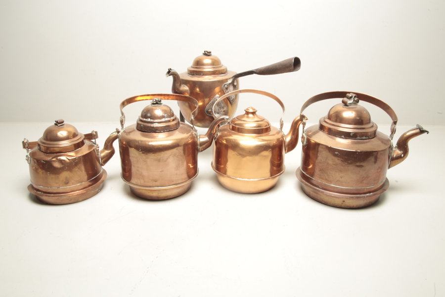 Kopparföremål, 1800/1900-tal 