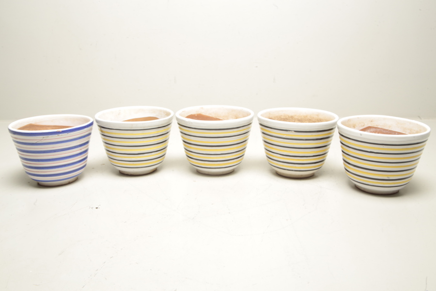 Uppsala Ekeby, Blomkrukor, 5st