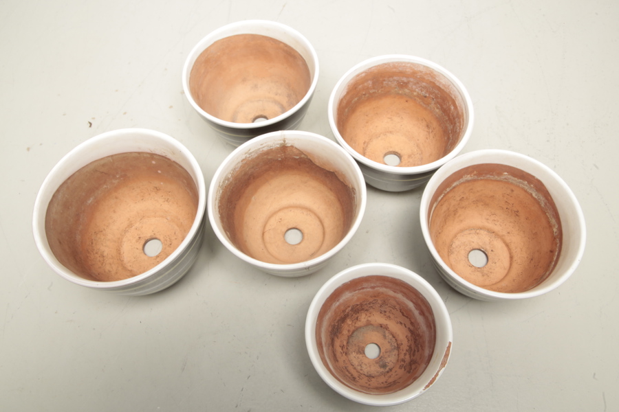 Uppsala Ekeby, Ytterfoder "Svea", 6st, Design: Kjell Blomberg 