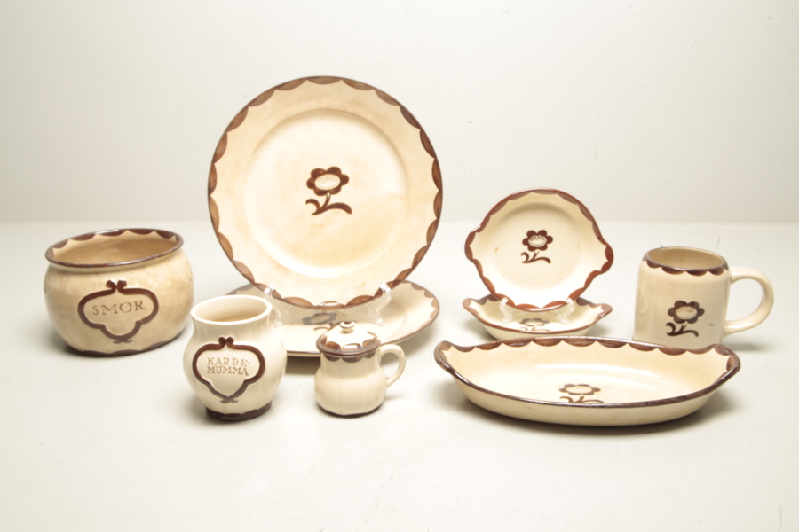 Gustavsberg "Pyro", 9-Delar 