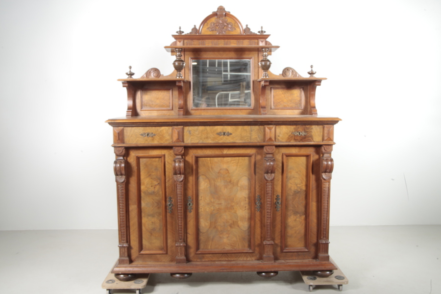 Spegelskänk, 1800-talets senare del