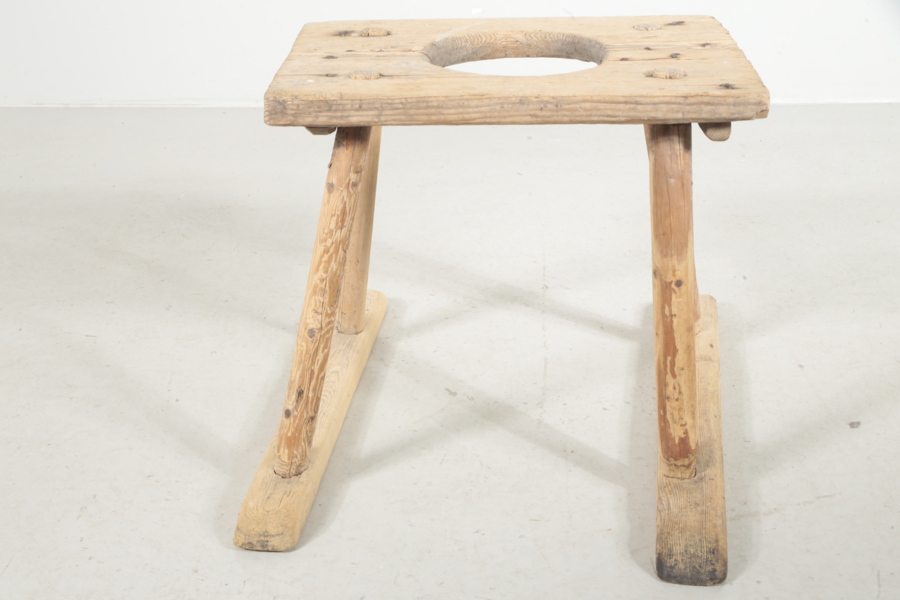 Toalettstol, 1800-tal, Allmoge 