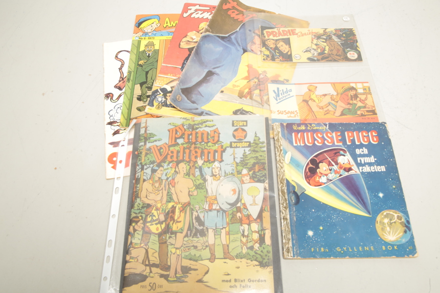 Serietidningar, diverse 