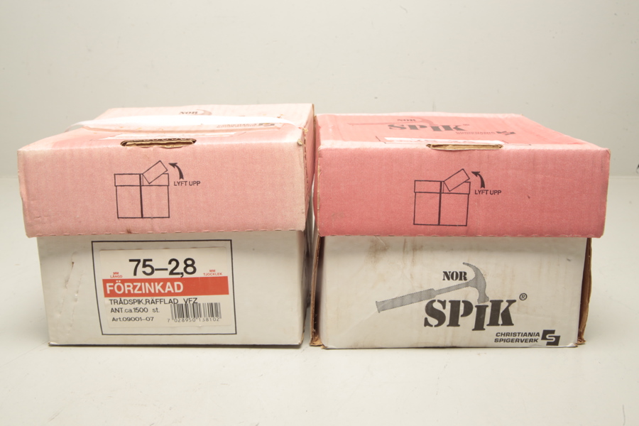 Trådspik- förzinkad, 2pkt