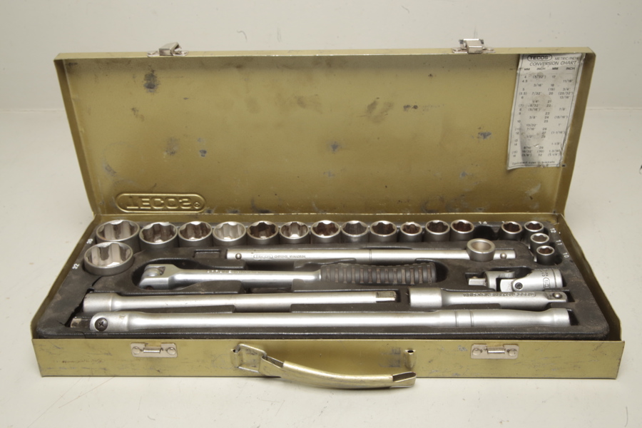 Hylsnyckelsats- "Tecos"