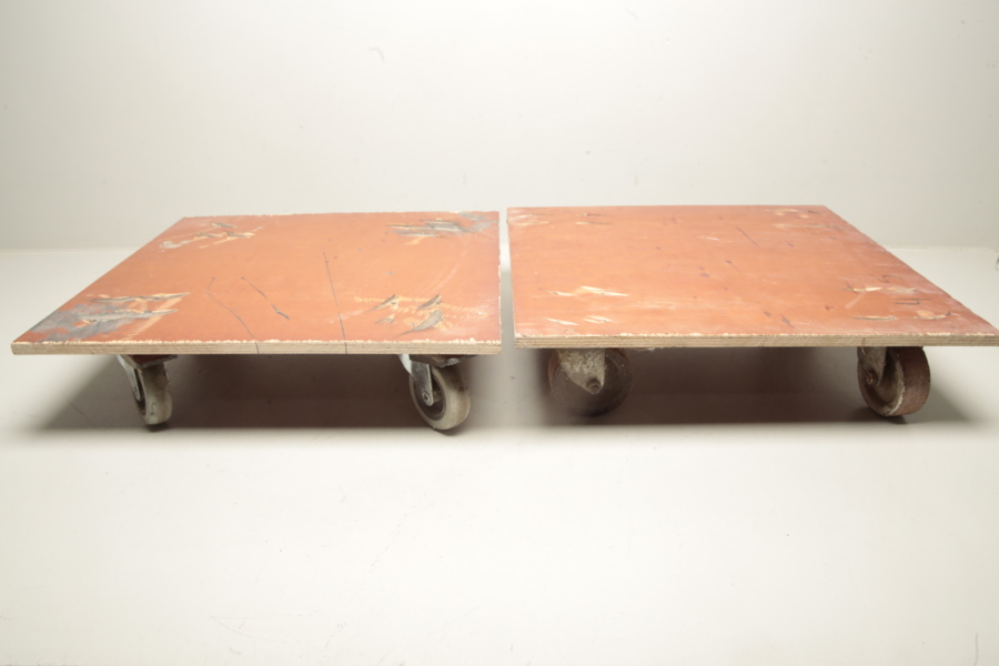 Rullbrädor/Trasportplattor, 2st 