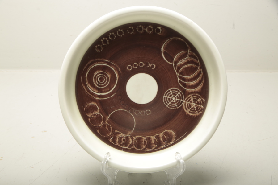 Rörstrand Fat "Sarek", Handmålad