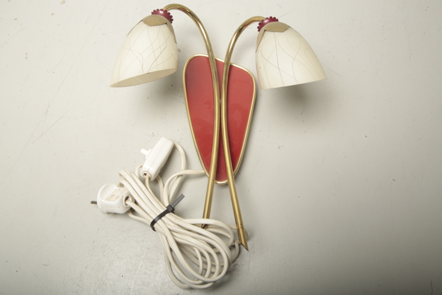 Vägglampa, 1940-tal