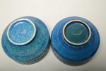 Aldo Londi- Bitossi, 2st skålar "Rimini Blue"