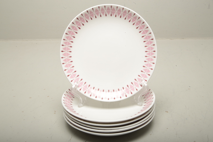 Stig Lindberg- Gustavsberg, 6st fat "Prisma"