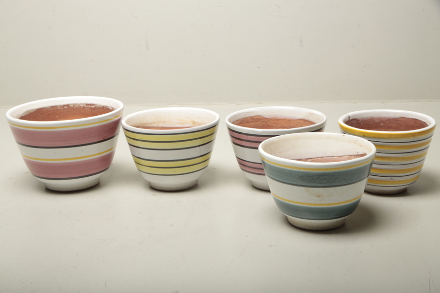 Uppsala Ekeby, Blomkrukor, 5st 