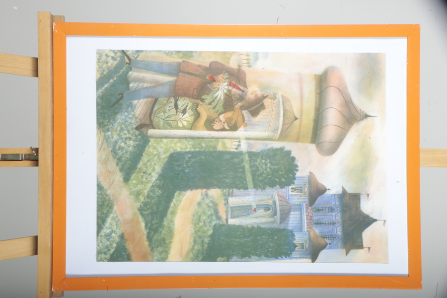 Kjell Sundberg, Färglitografi, Signerad N:o 178/190