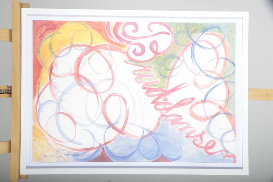 Mårten Andersson- Omslaget "Bruddansen", N:o 92, Signerad