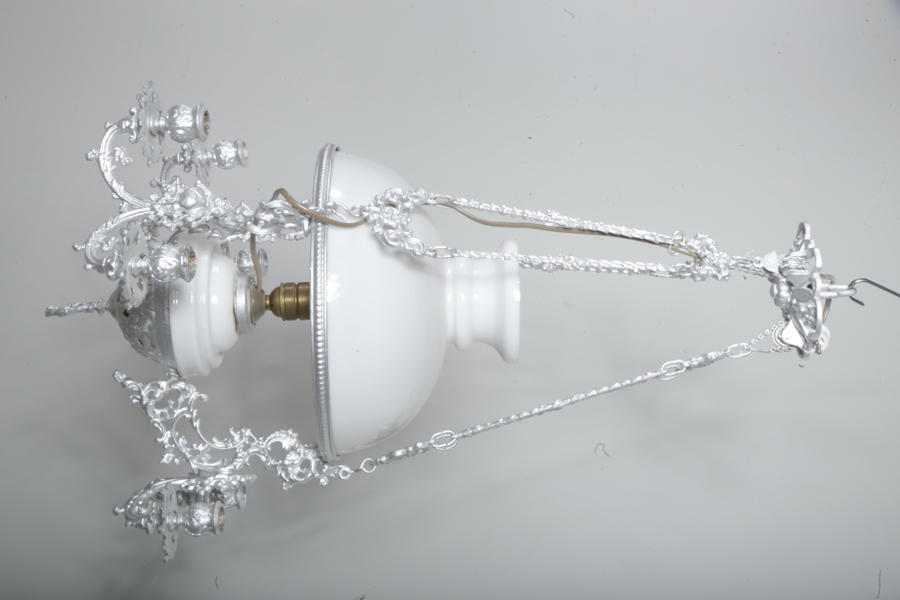 Taklampa, 1800/1900-tal