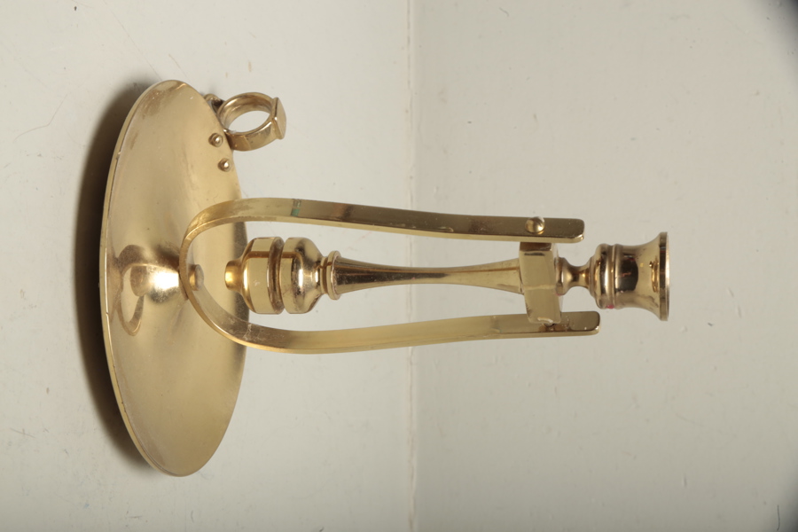 Skeppsljusstake, mässing