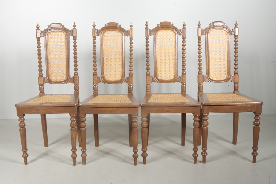 Stolar, 4st, 1800/1900-tal, "Östervåla-Stil"