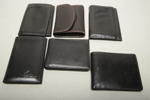 Plånböcker, 6st nya i skinn